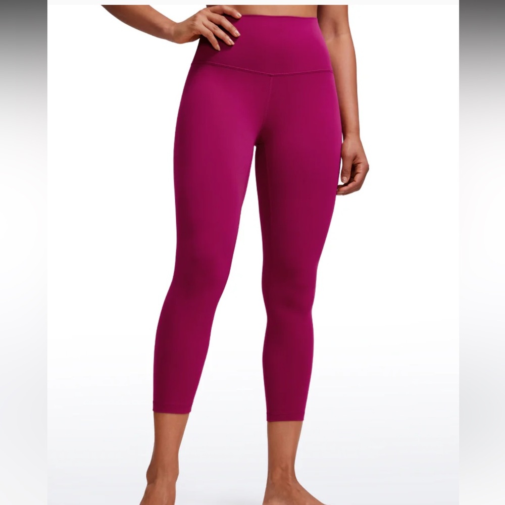 CRZ Yoga Women’s Leggings in Magenta Purple